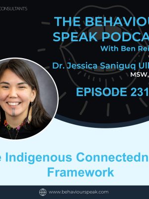 Episode 231: The Indigenous Connectedness Framework with Dr. Jessica Saniguq Ullrich